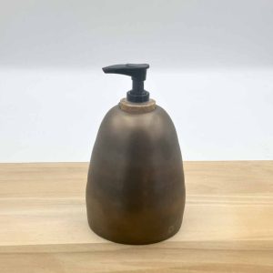 Smooth Soap Dispenser – Antique Gold Glaze
